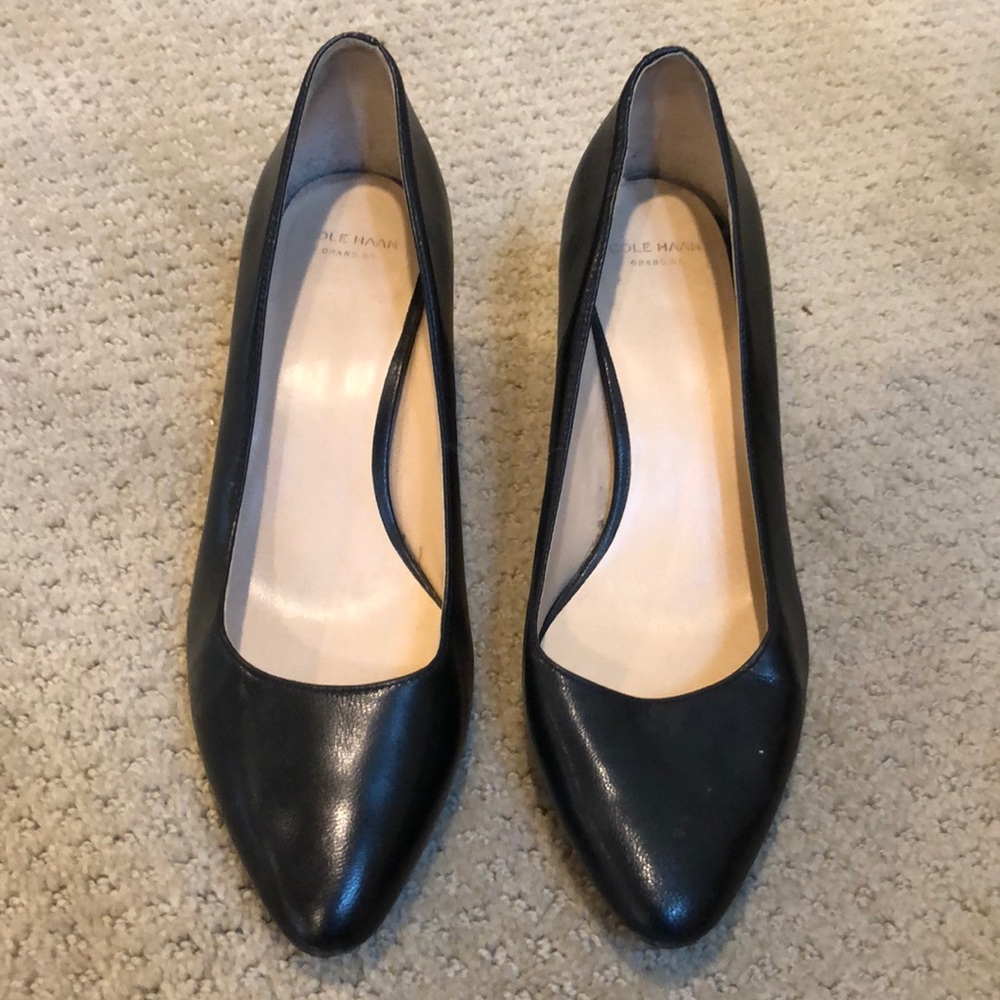 Cole Haan black work heels